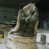 1995, Firenze. Concrete reproduction with the imprint technique, a
